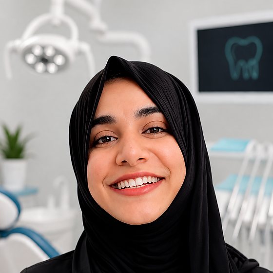 Dr Shadhiya Jahan, dentist at Al Najma Dental Clinic in Sharjah